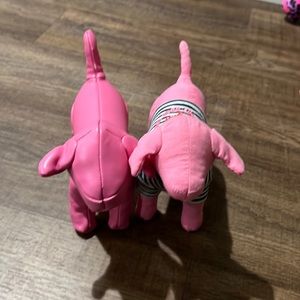 Victoria’s Secret Pink plush dogs